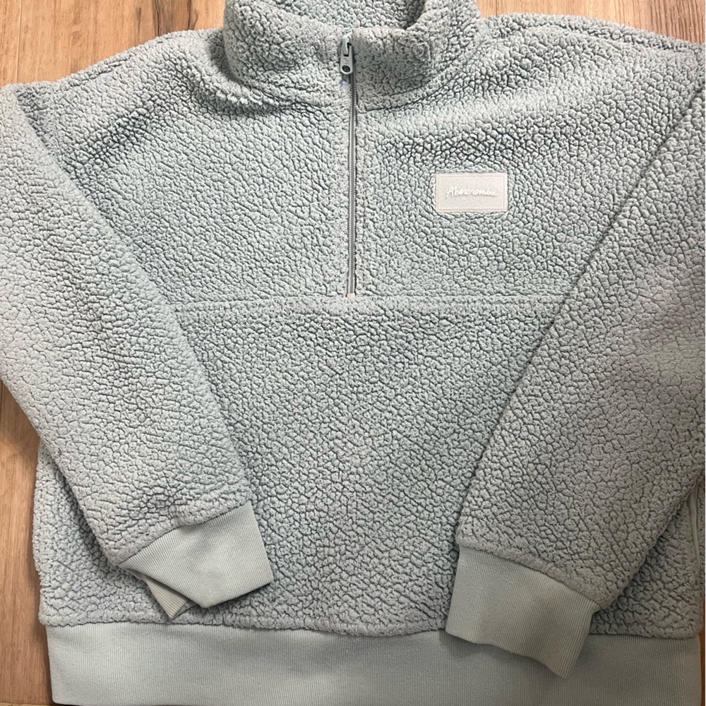 Sherpa sweatshirt style top